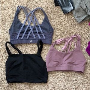 Energy peekaboo and featherlight bra